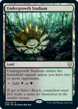 Undergrowth Stadium Commander Legends